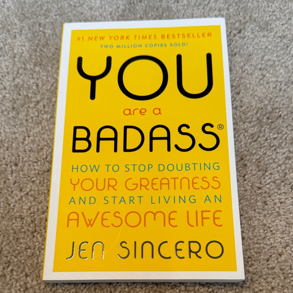 You Are a Badass Self-Help Book